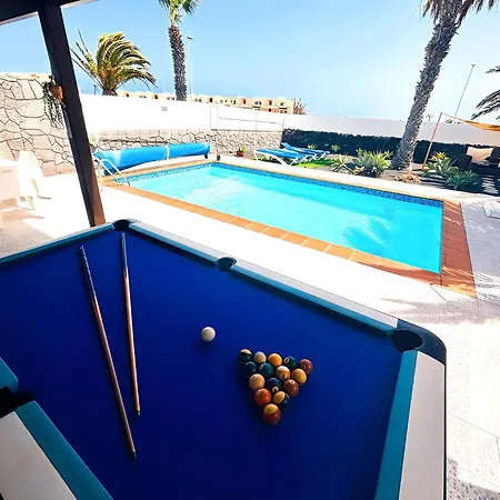Villa Descansa With Private Pool, Air-conditioning, Sea View, Smart-tv Wifi Playa Blanca (Lanzarote)