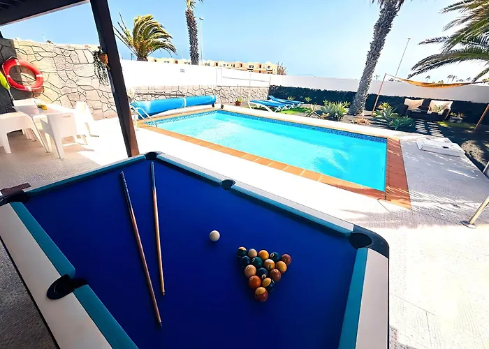 فيلة Descansa With Private Pool, Air-conditioning, Sea View, Smart-tv Wifi بلايا بلانكا