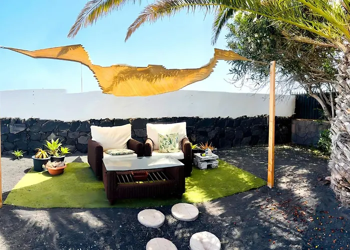 Descansa With Private Pool, Air-conditioning, Sea View, Smart-tv Wifi Vila Playa Blanca (Lanzarote)